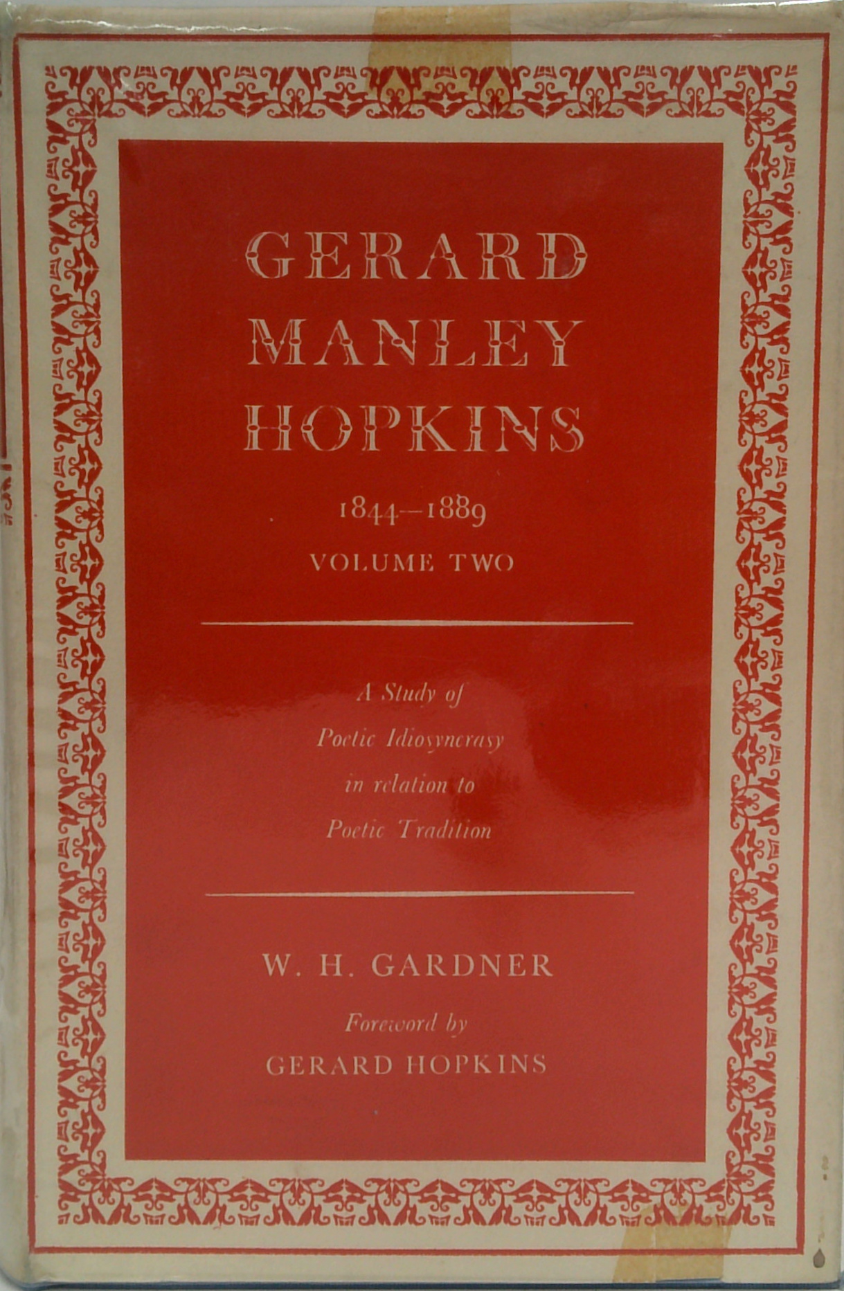 洋書 GERARD MANLEY HOPKINS (1844-1889) Gerard Manley Hopkins (1844-1889): A Study Of Poetic Idiosyncrasy