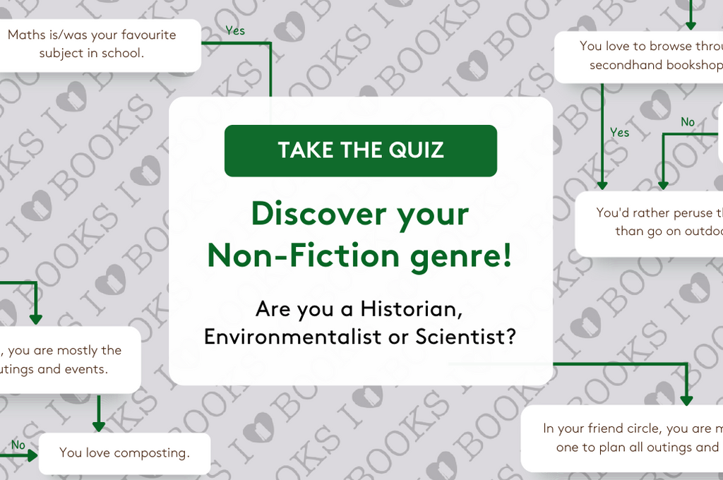 TAKE THE QUIZ: What's your Non-Fiction genre?
