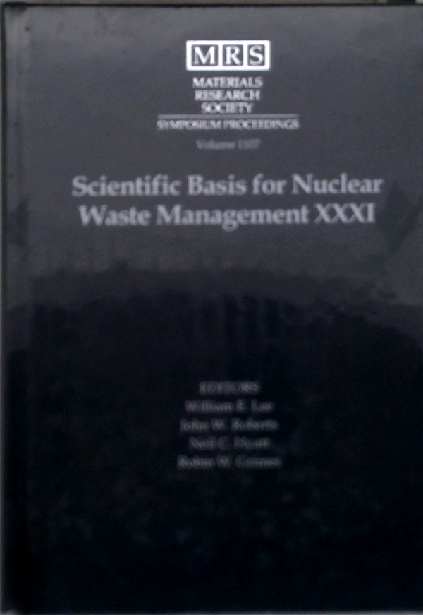 Scientific Basis For Nuclear Waste Management Xxxi