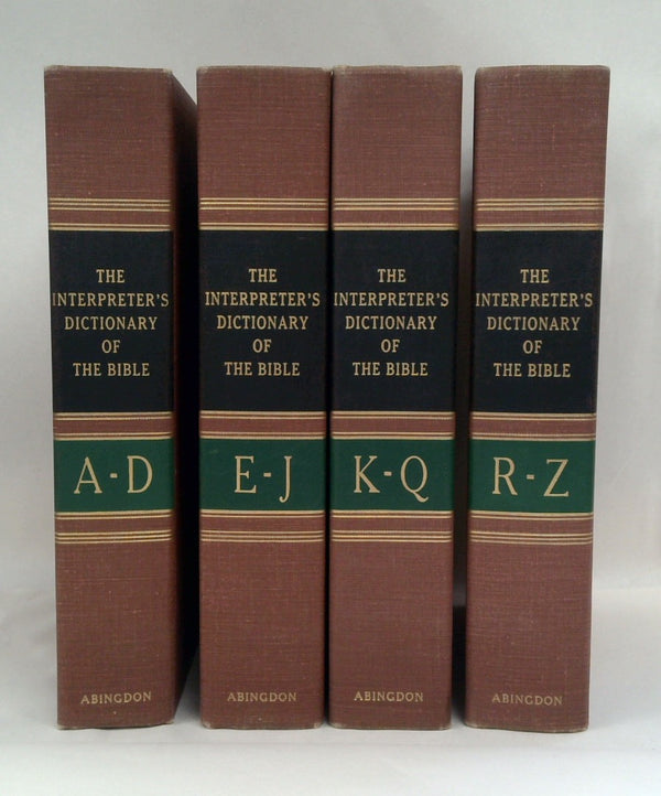 Interpreter's Dictionary of the Bible (Four-Volume Set)