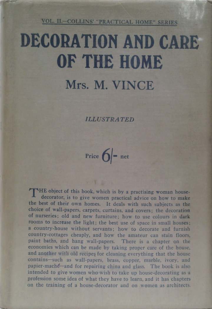 Decoration And Care Of The Home