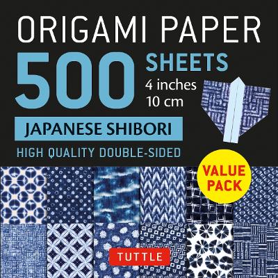 Origami Paper 500 sheets Japanese Shibori 4" (10 cm): Tuttle Origami