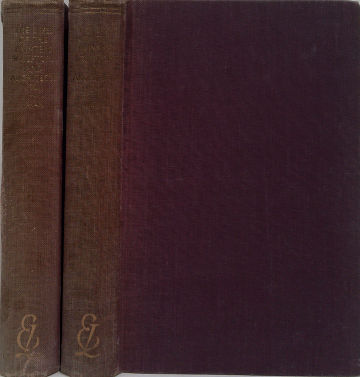 The Lives Of The Painters, Sculptors And Architects (Two-Volume Set)
