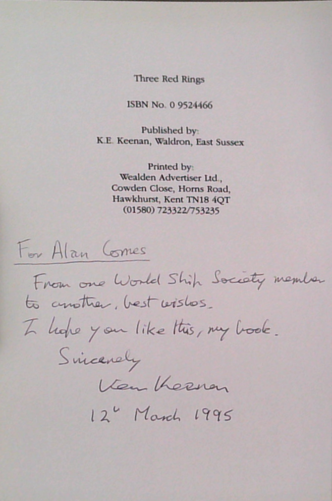 Three Red Rings: A History Of Gaselee & Son Ltd (SIGNED)