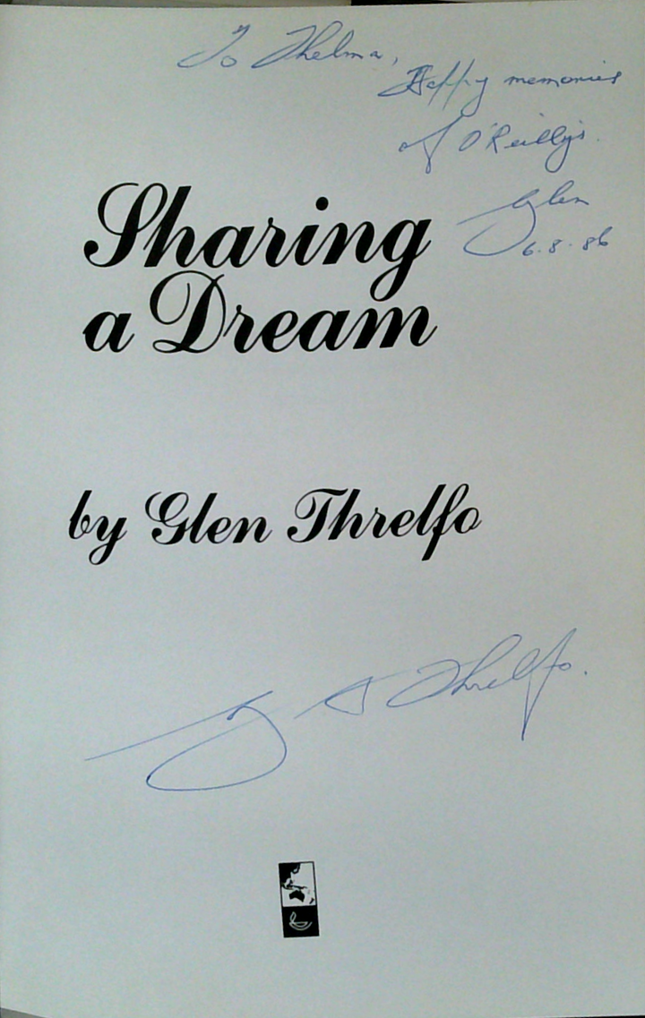 Sharing A Dream (SIGNED)