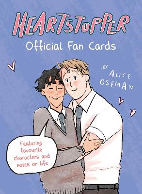 Heartstopper Official Fan Cards: Featuring characters from the graphic novels and Netflix show!