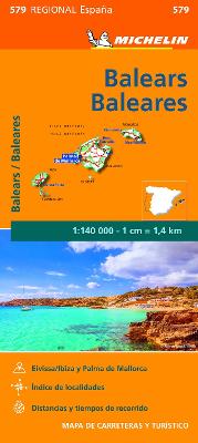 Baleares - Michelin Regional Map 579: Map