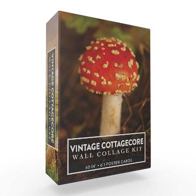 Vintage Cottagecore Wall Collage Kit: 60 (4" x 6") Poster Cards