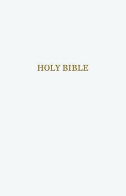 KJV Holy Bible: Gift and Award, White Leather-Look, Red Letter, Comfort Print: King James Version