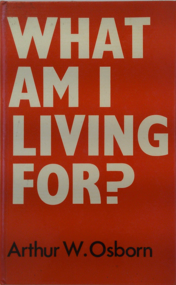 What Am I Living For?