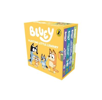 Bluey: Bluey Playtime Little Library: 4 books in 1