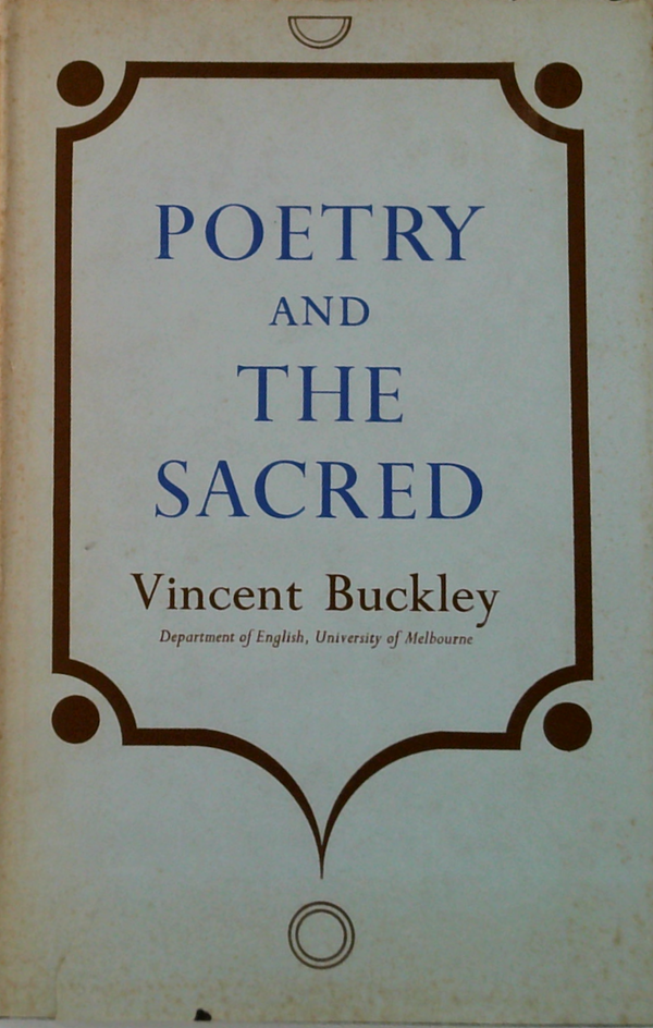 Poetry And The Sacred