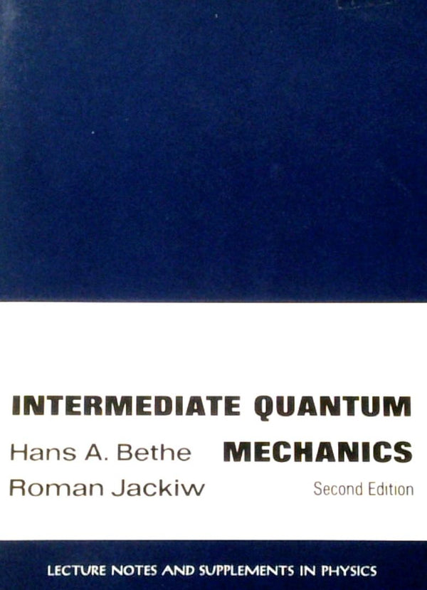 Intermediate Quantum Mechanics