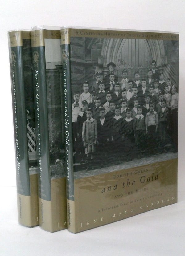 A Trinity Biographical Register For The Green And The Gold And The Mitre (Three-Volume Set)