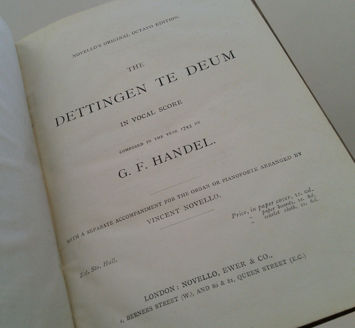 Dettingen Te Deum + The Creation (Two-Volume Set)