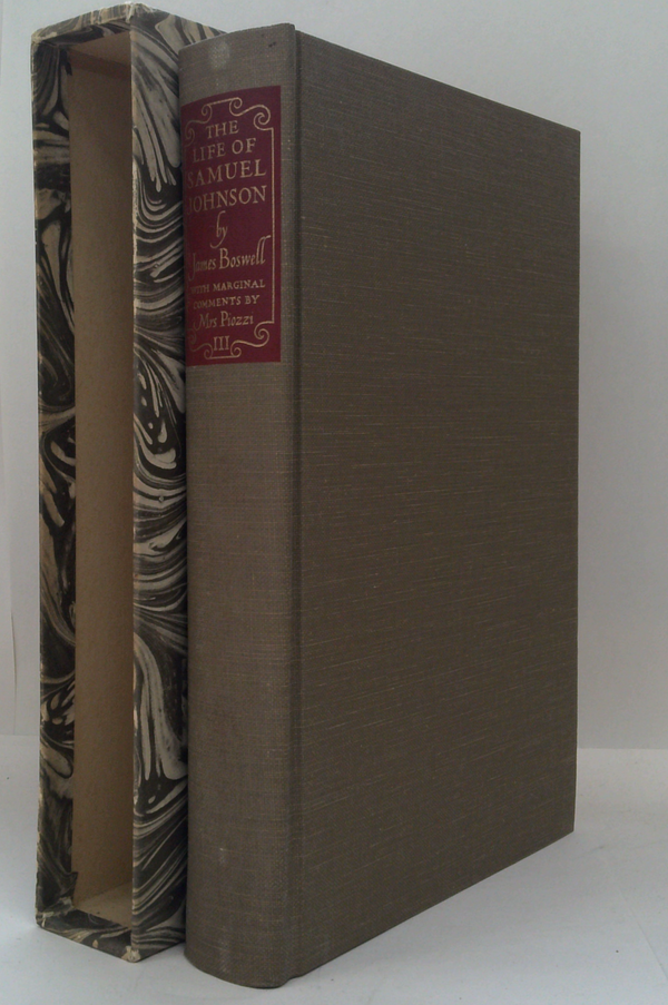 The Life Of Samuel Johnson; With Marginal Comments By Mrs. Piozzi Vol. III