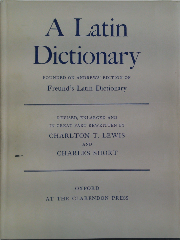 A Latin Dictionary