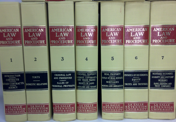  1962 American Law And Procedure (14-Volume Set)