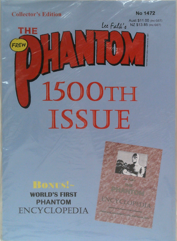 The Phantom 1500Th Issue; Bonus!: World's First Phantom Encyclopedia