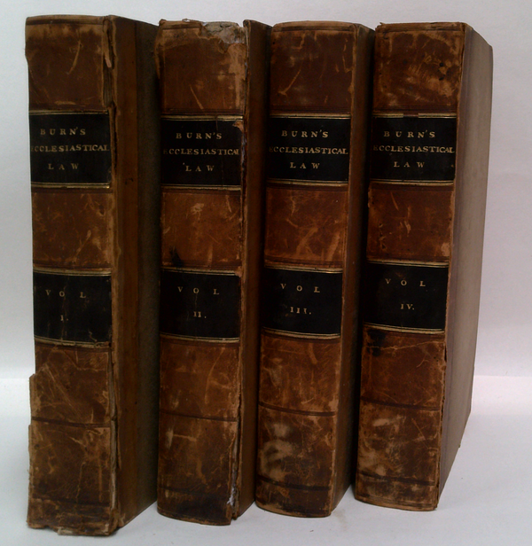 The Ecclesiastical Law (Four-Volume Set)