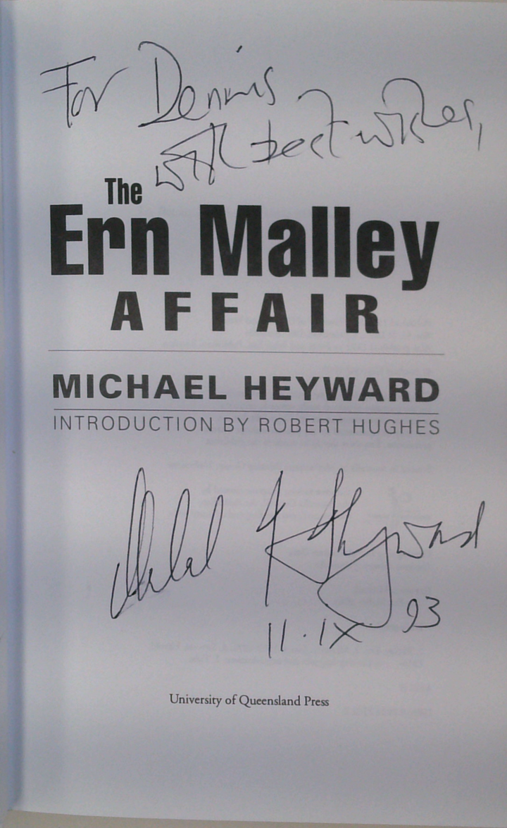 The Ern Malley Affair (SIGNED)