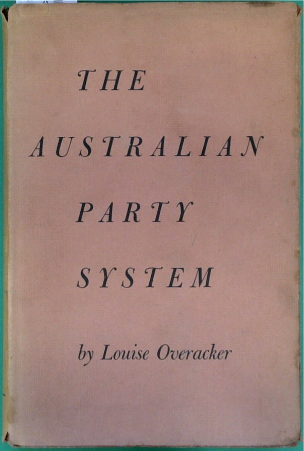 The Australian Party System