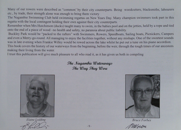 Nagambie Waterways, The Way They Were (SIGNED)