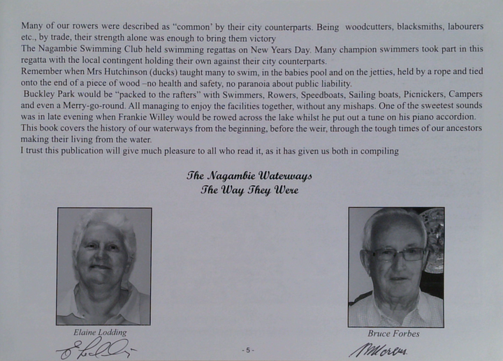 Nagambie Waterways, The Way They Were (SIGNED)
