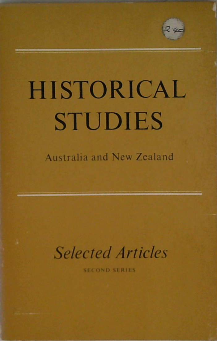 Historical Studies: Selected Articles, Second Series