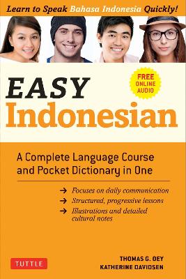 Easy Indonesian: A Complete Language Course and Pocket Dictionary in