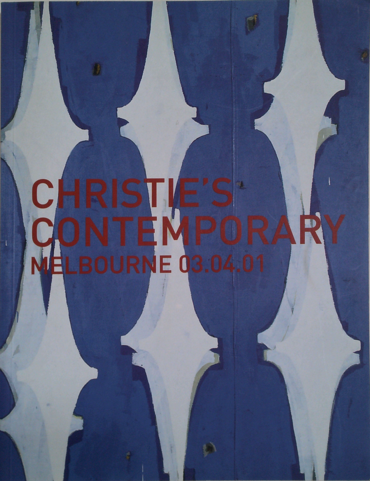 Christie's Contemporary: Melbourne 03.04.01