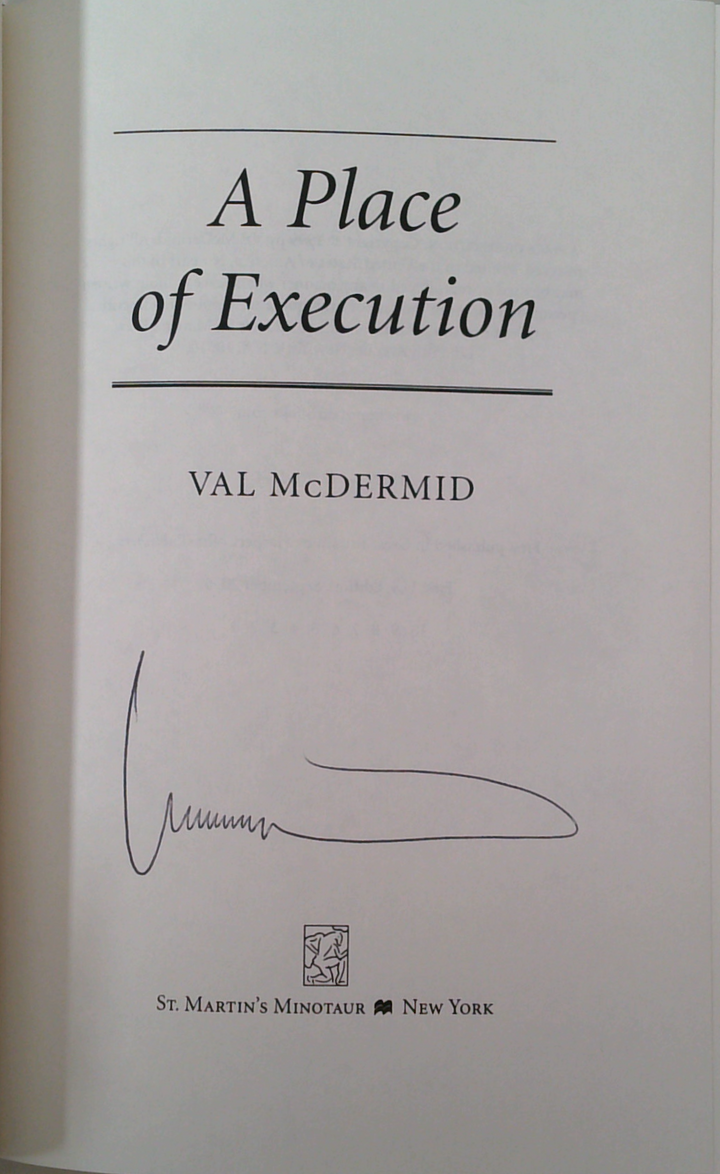 A Place Of Execution (SIGNED)