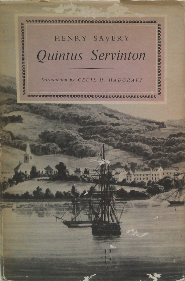 Quintus Servinton: A Tale Founded Upon Incidents Of Real Occurrence