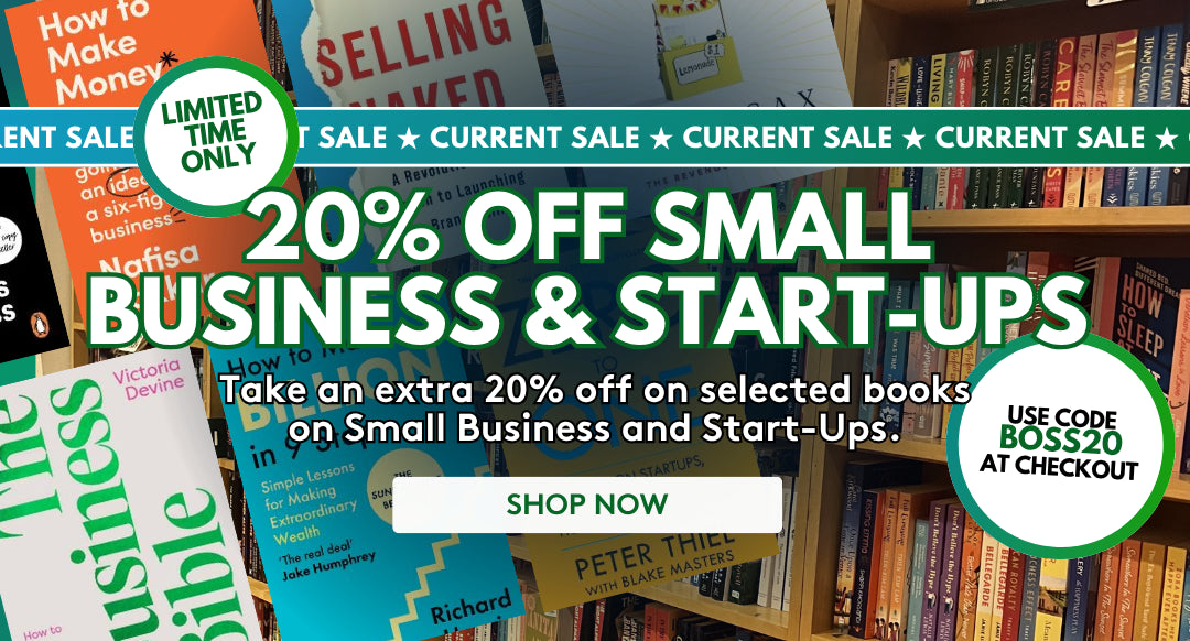 Current Sale - 20% off Small Business and Start Ups Books with code BOSS20