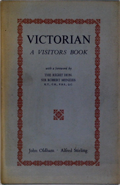 Victorian: A Visitors Book