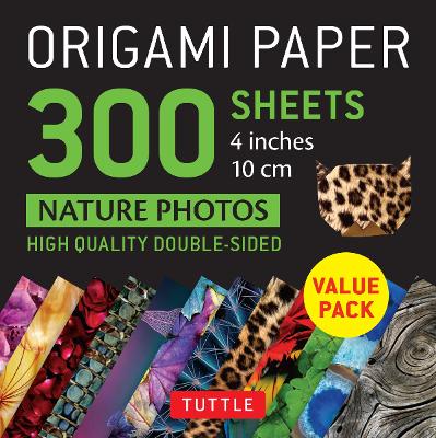 Origami Paper 300 sheets Nature Photo Patterns 4" (10 cm): Tuttle