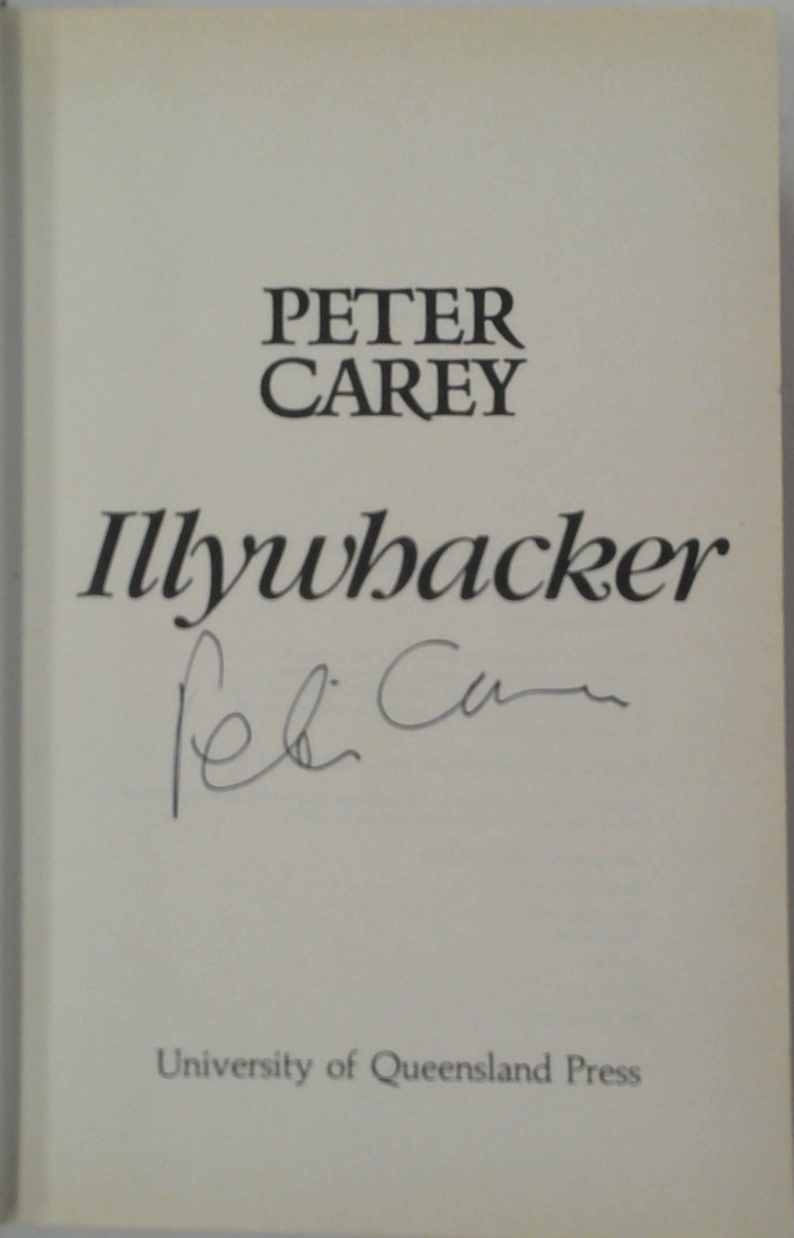 Illywhacker (SIGNED)