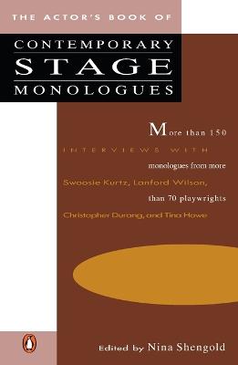 The Actor's Book of Contemporary Stage Monologues: More Than 150