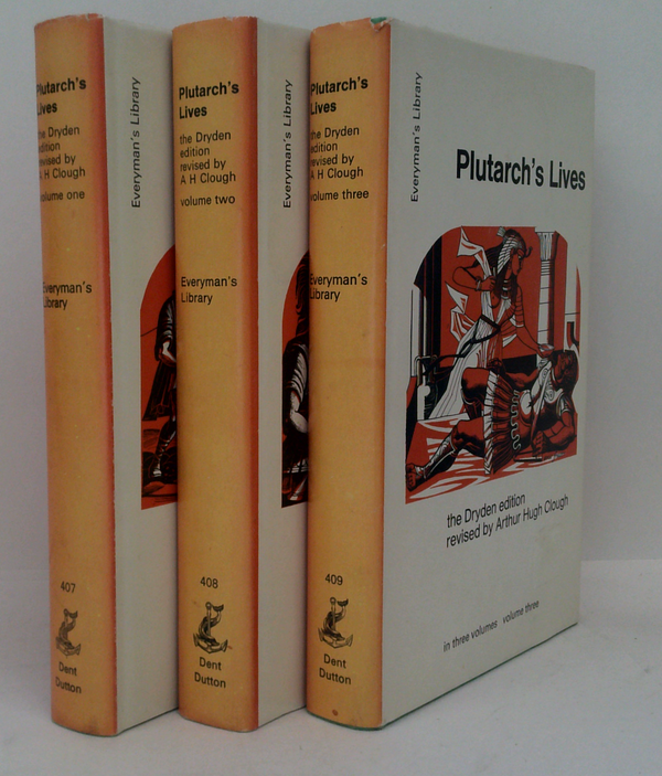 Plutarch's Lives: The Dryden Edition (Three-Volume Set)