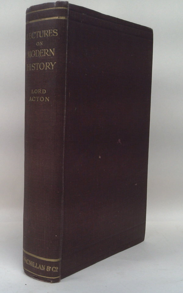 Lectures On Modern History