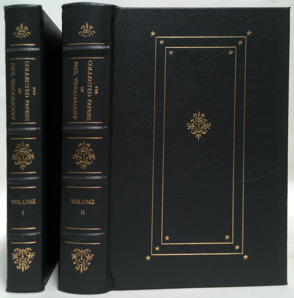 The Collected Papers Of Paul Vinogradoff (Two-Volume Set)