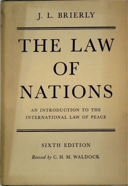 The Law of Nations