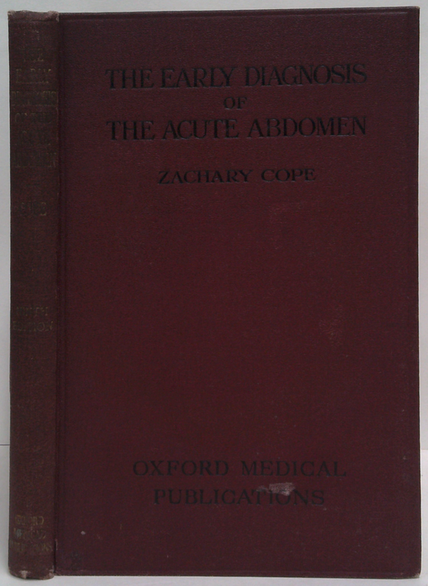 The Early Diagnosis Of The Acute Abdomen