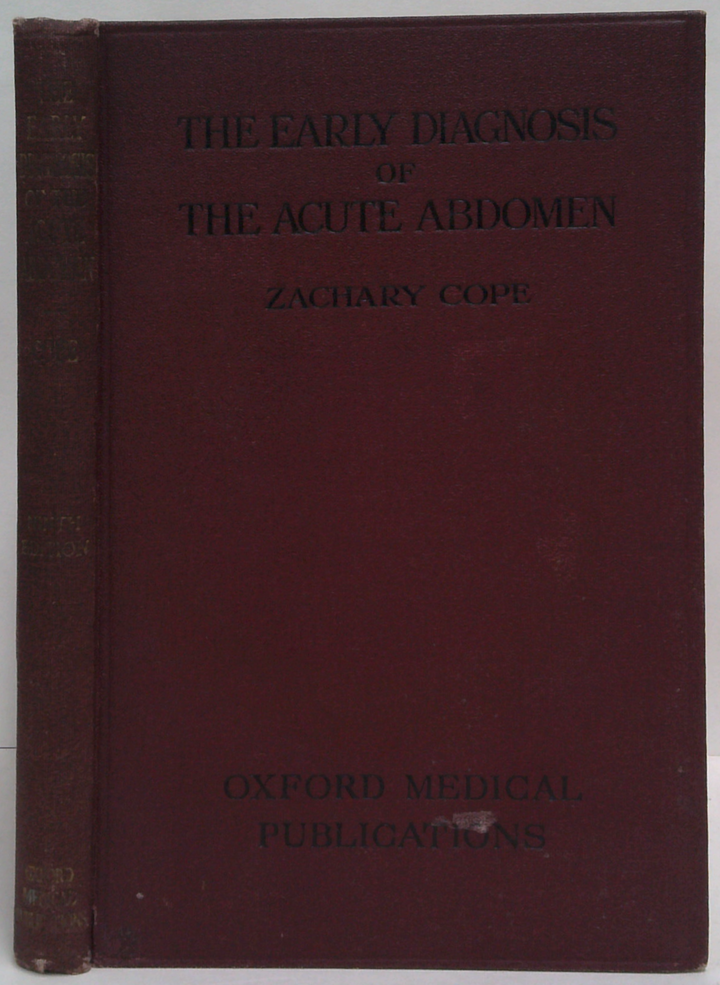 The Early Diagnosis Of The Acute Abdomen