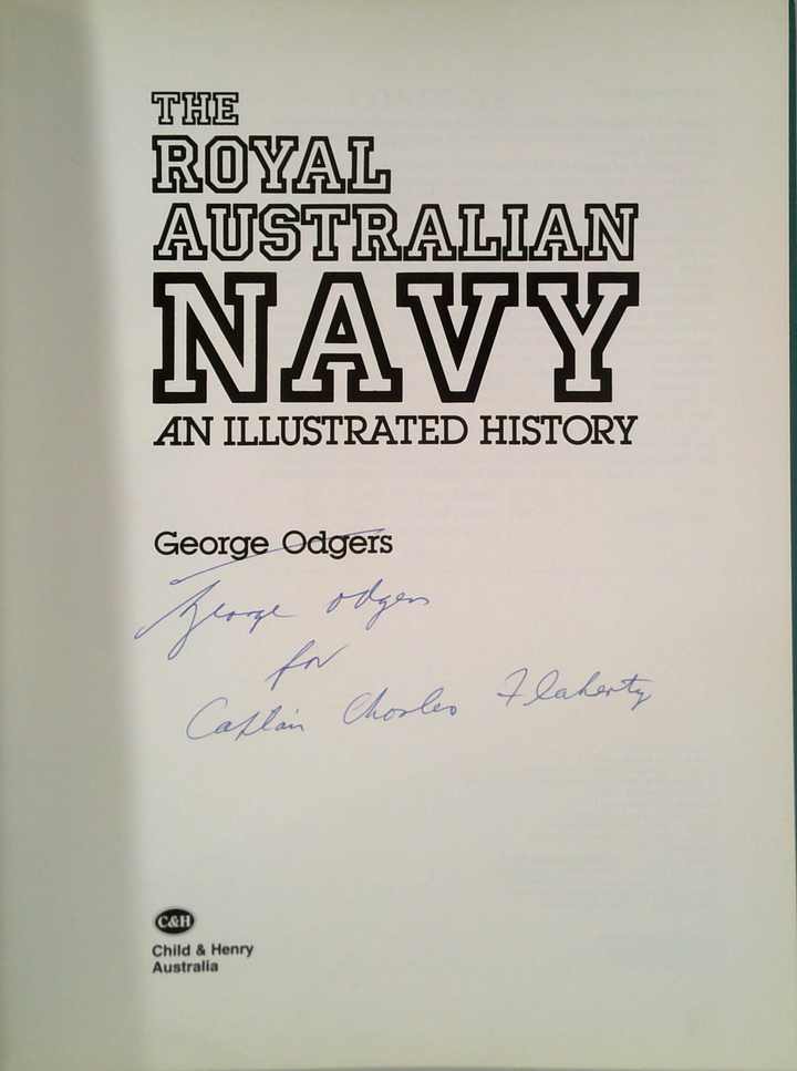 The Royal Australian Navy: An Illustrated History (SIGNED)