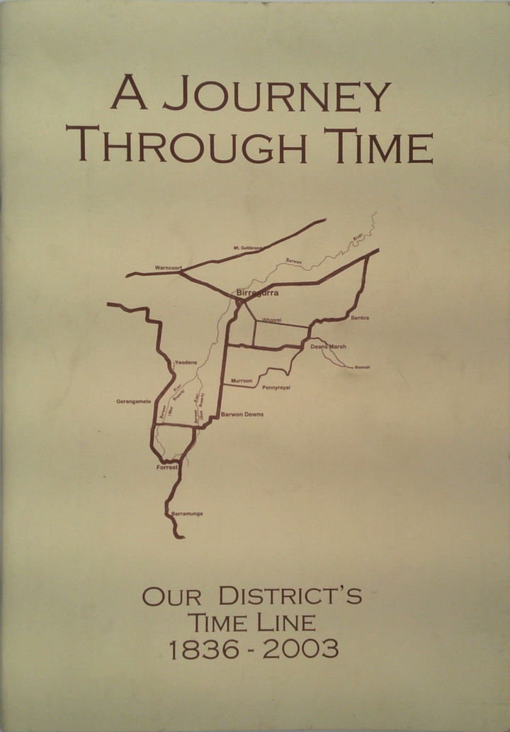 A Journey Through Time: Our District's Time Line 1836 - 2003