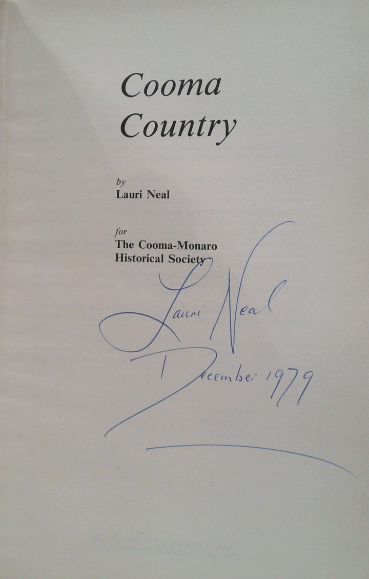 Cooma Country (SIGNED)