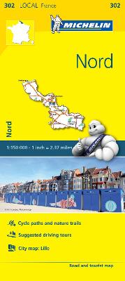 Nord - Michelin Local Map 302: Map