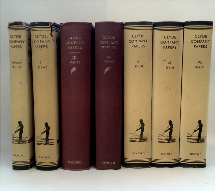 Clyde Company Papers. 1821 - 1873. (Seven-Volume Set)