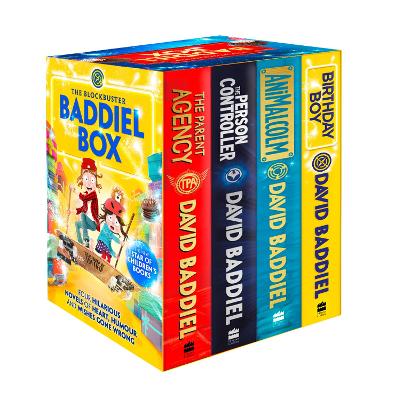 The Blockbuster Baddiel Box (The Person Controller, The Parent Agency, AniMalcolm, Birthday Boy)